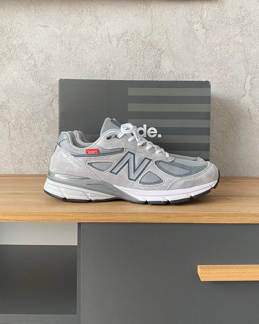 New Balance 990v4 "Grey Red Label"