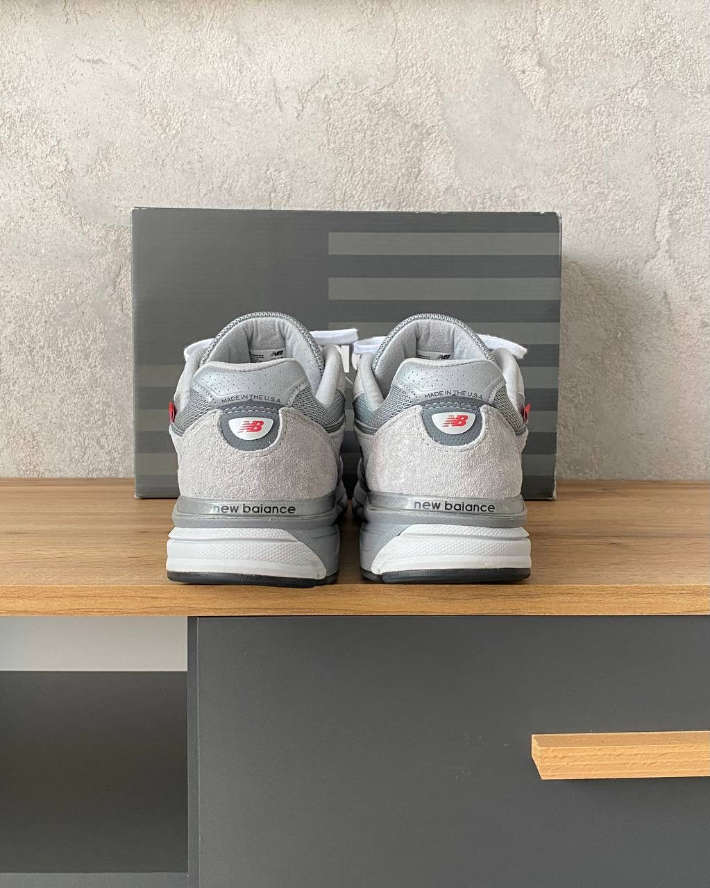 New Balance 990v4 "Grey Red Label"