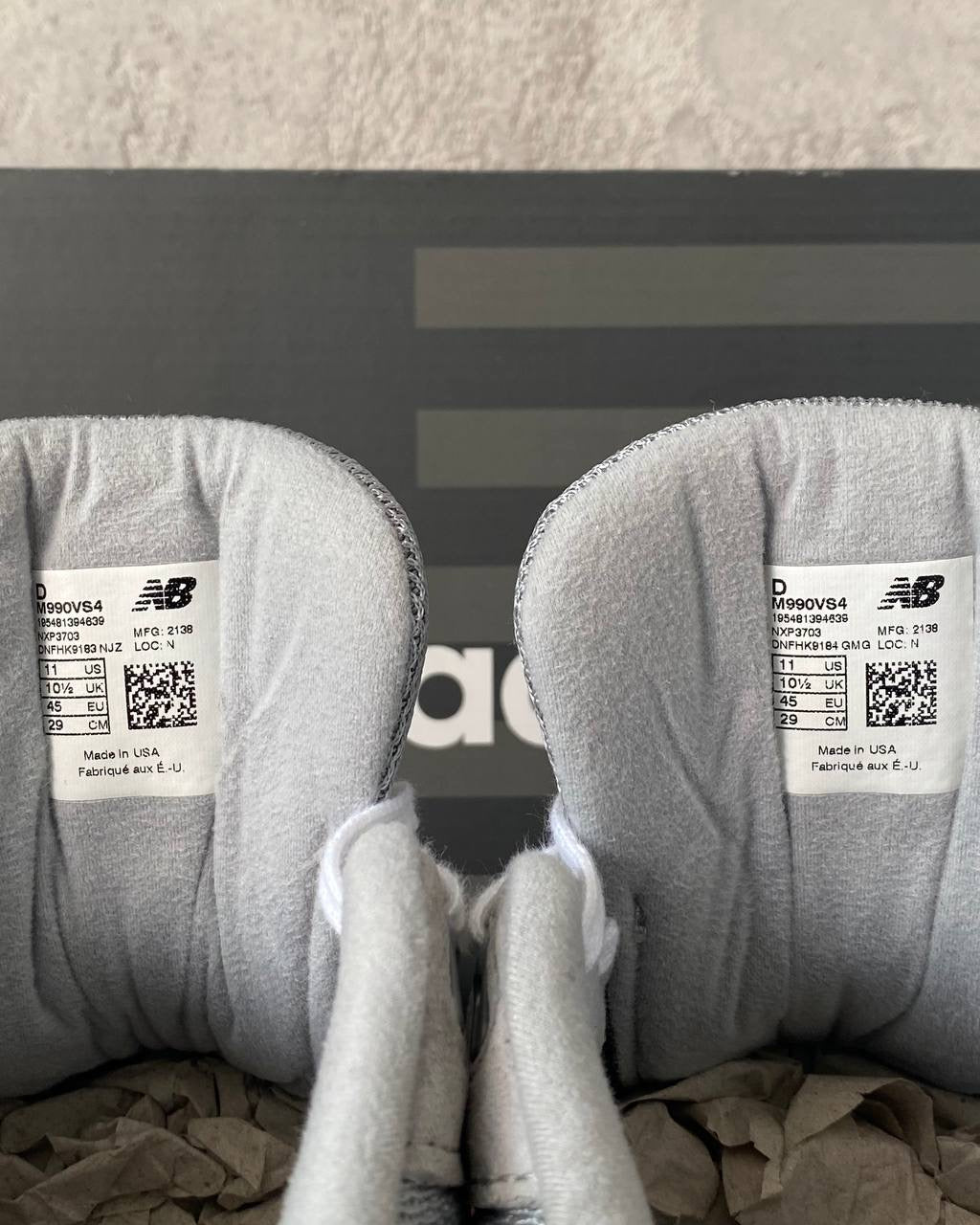 New Balance 990v4 "Grey Red Label"