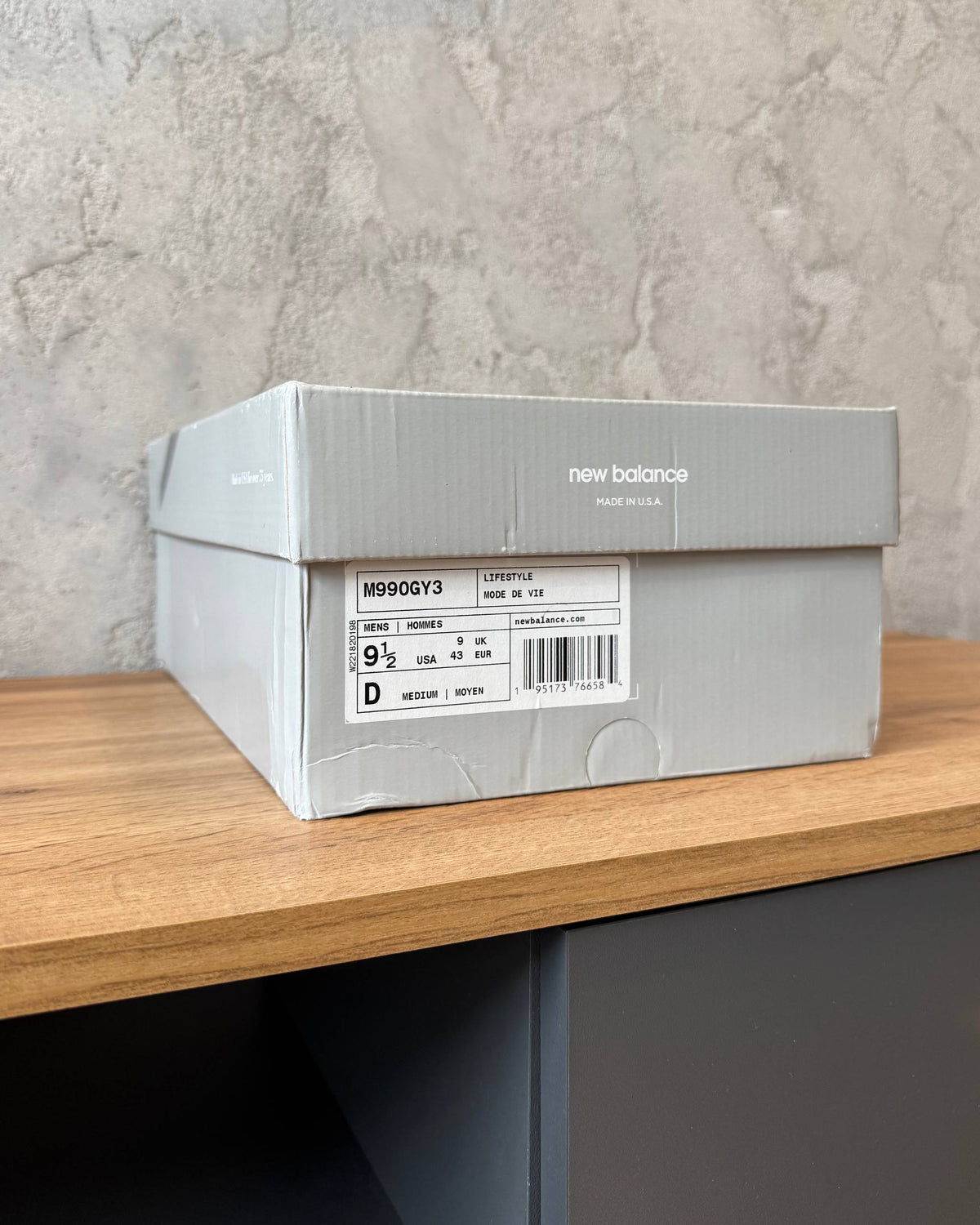 New Balance 990v3 "Grey"