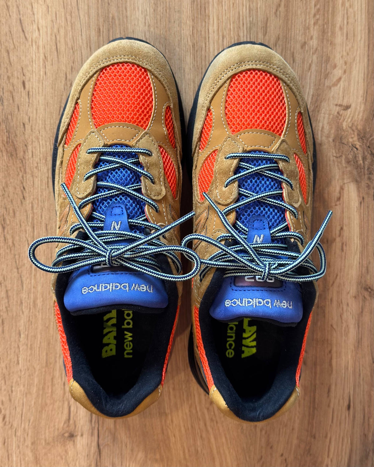 New Balance 992 Action Bronson “Tan Orange Blue”