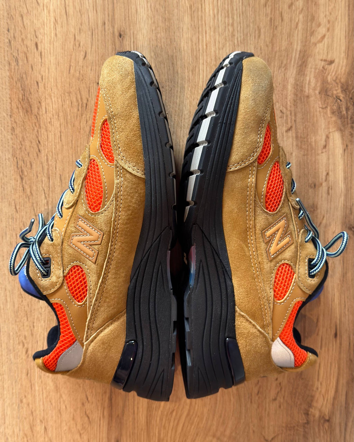 New Balance 992 Action Bronson “Tan Orange Blue”