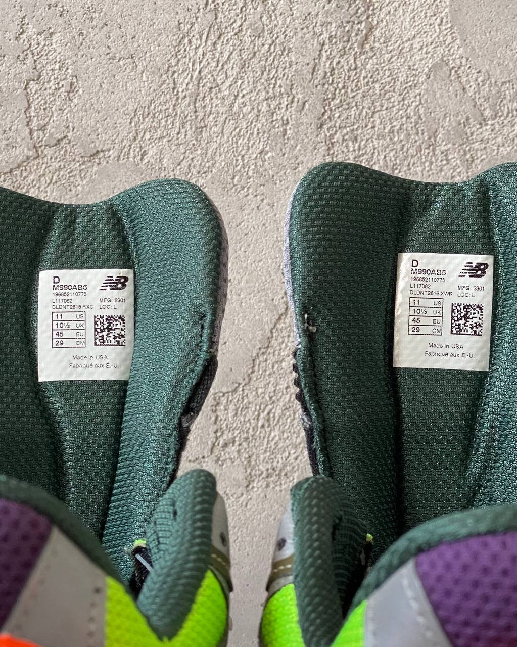 New Balance 990v6 Action Bronson “Baklava”