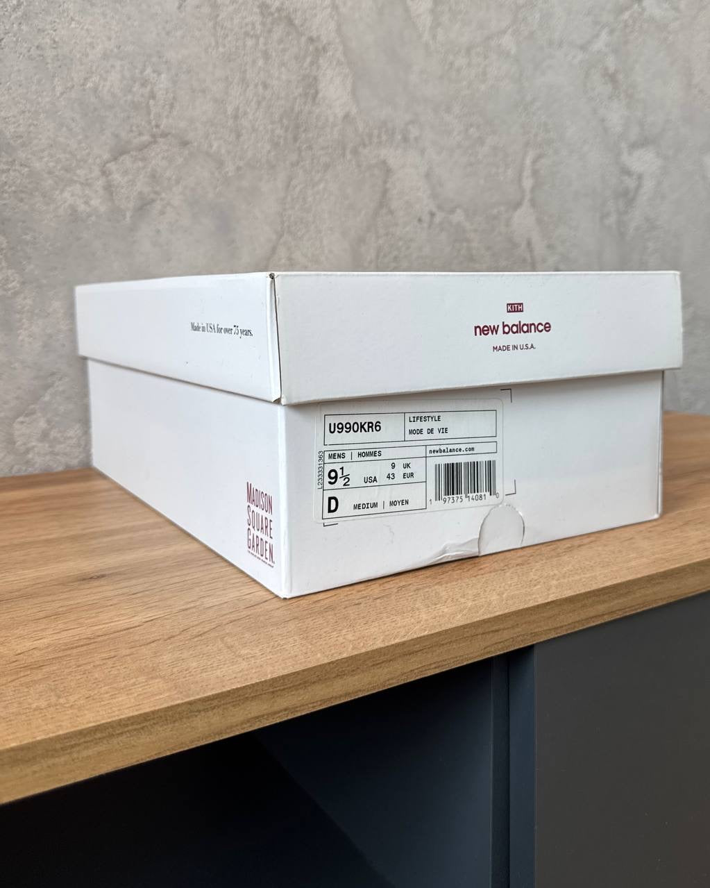 New Balance 990v6 Kith Madison Square Garden