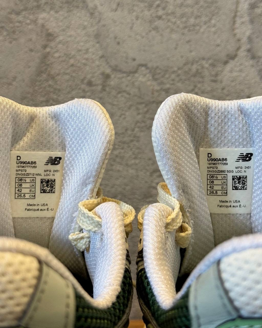 New Balance 990v6 Teddy Santis “Avocado”