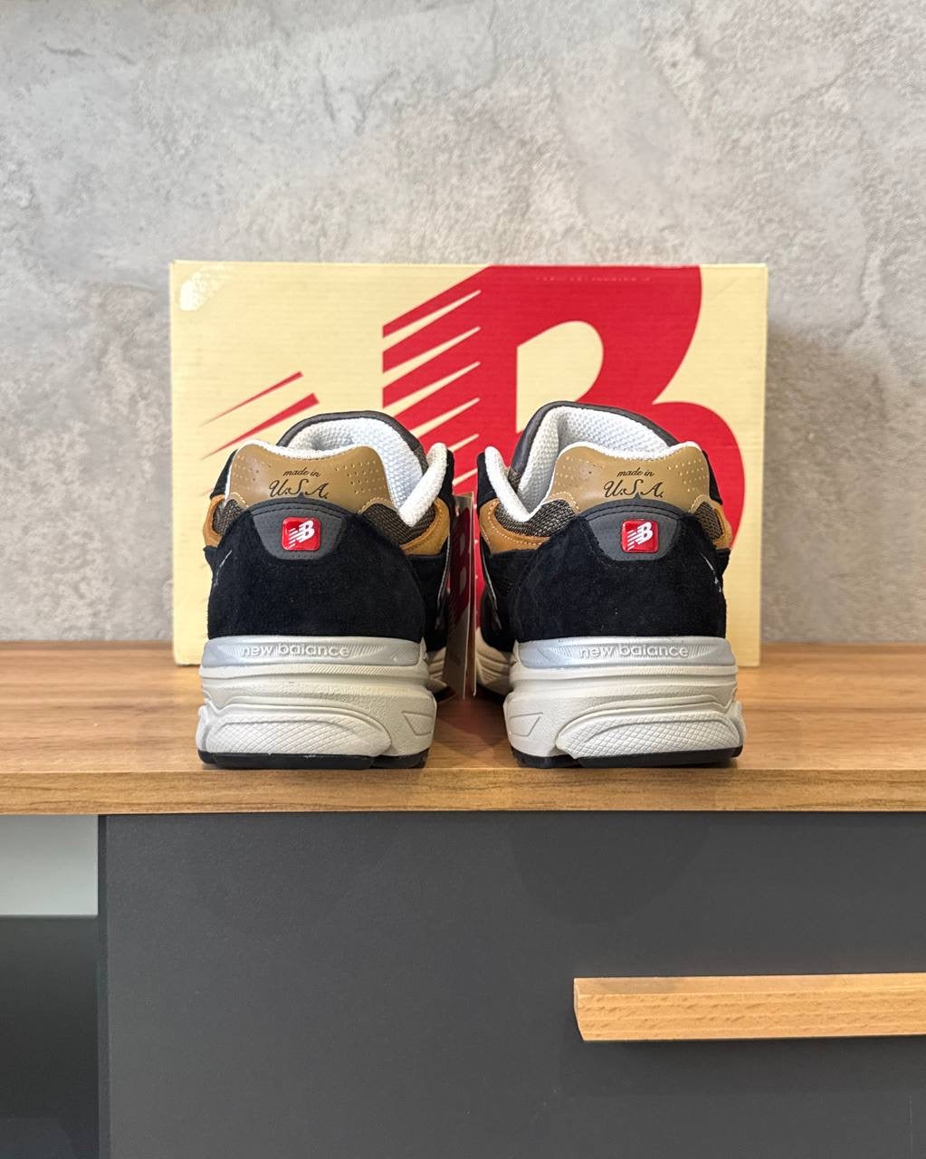 New Balance 990v3 Teddy Santis “Black Tan”