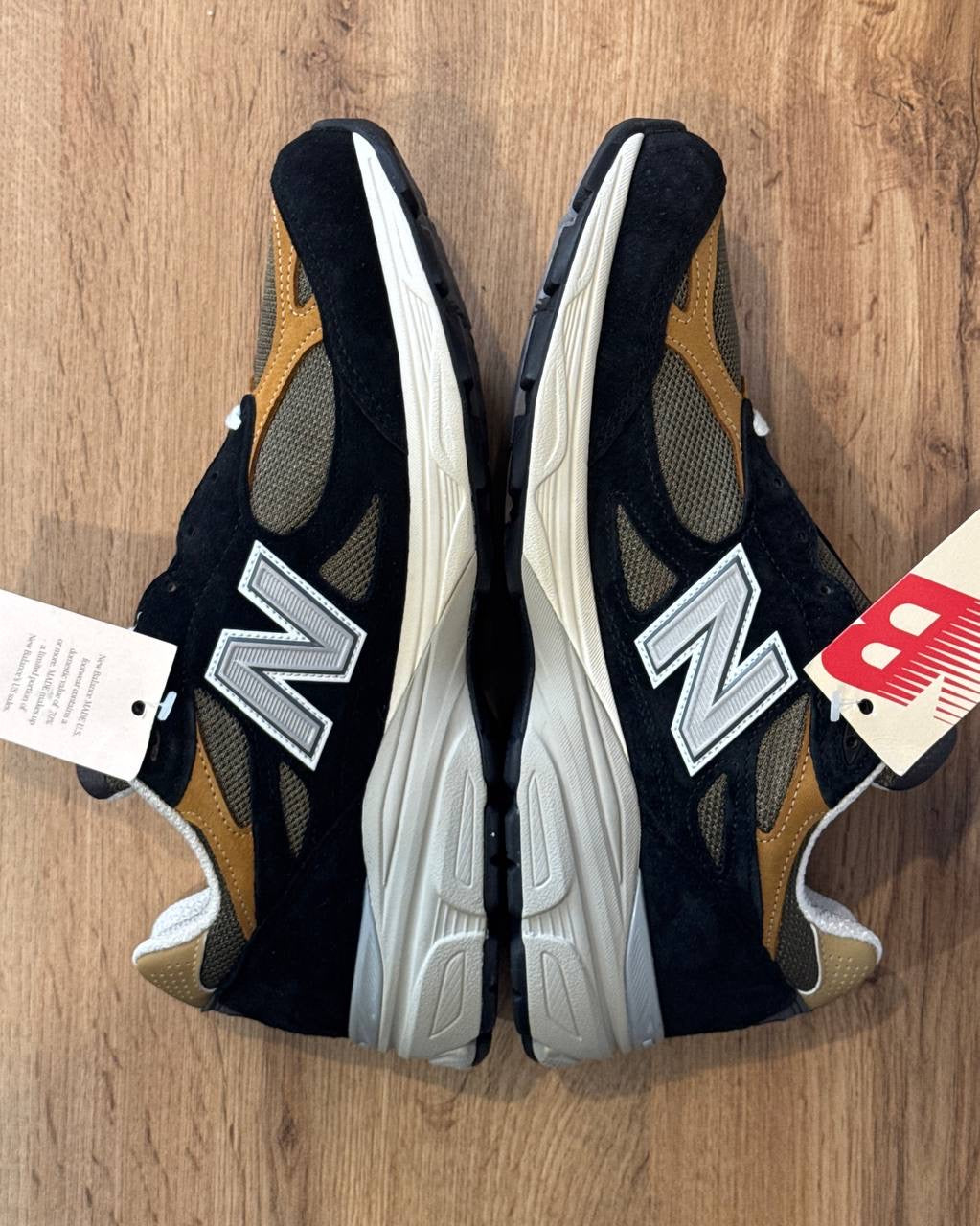 New Balance 990v3 Teddy Santis “Black Tan”