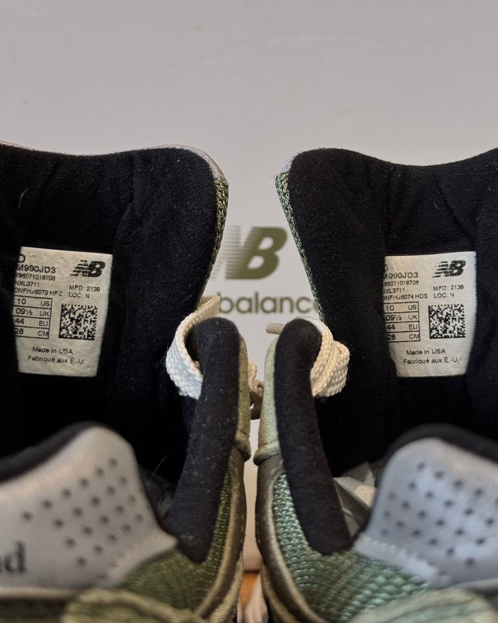 New Balance 990v3 JJJJound "Olive"