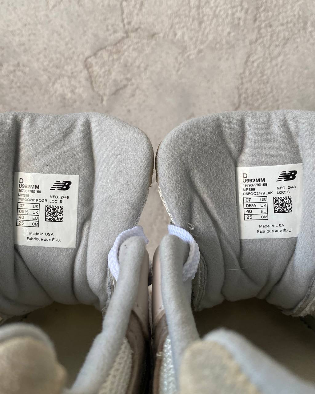 New Balance 992 Teddy Santis "Moonrock Mushroom"