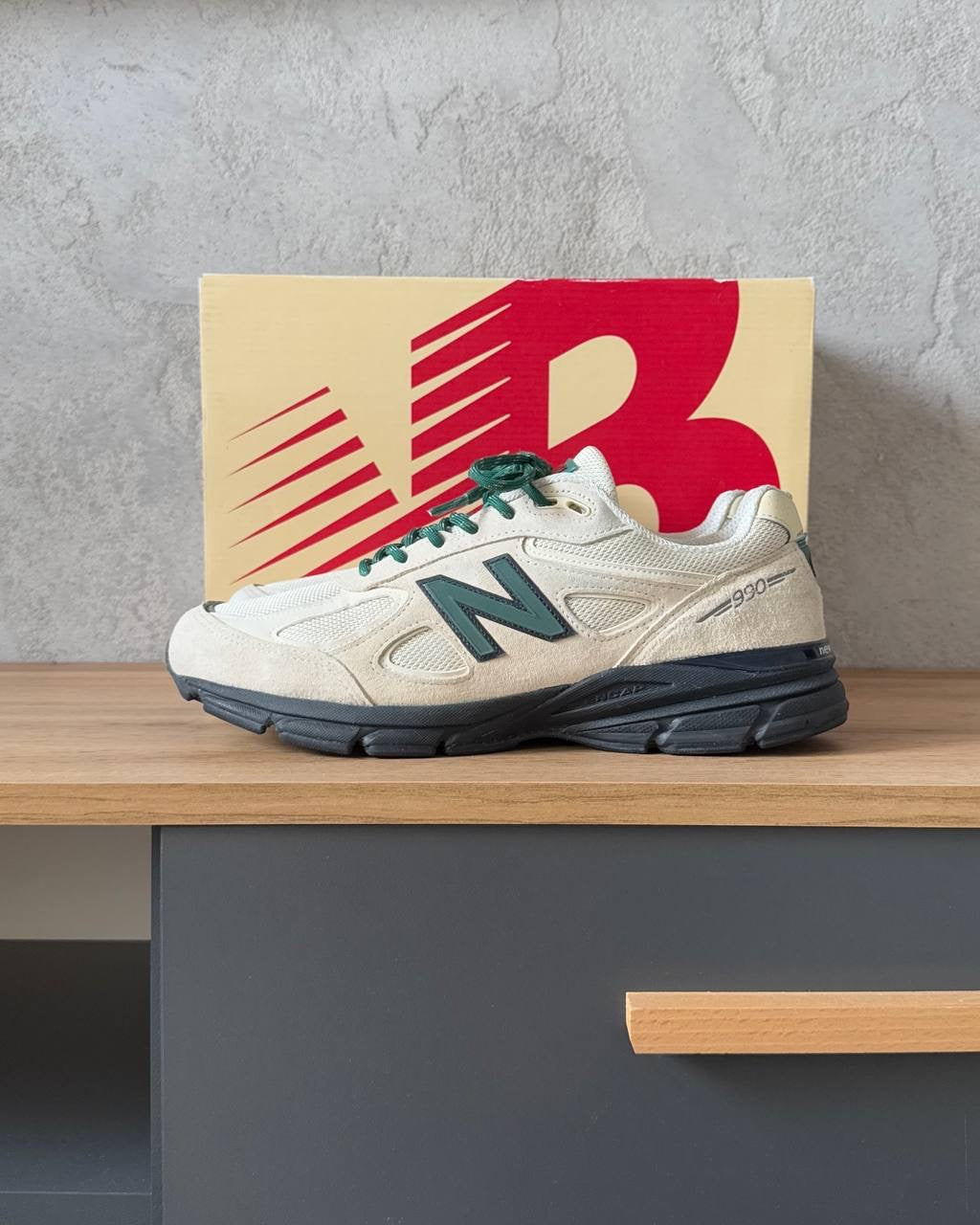 New Balance 990v4 Teddy Santis "Macadamia Nut"