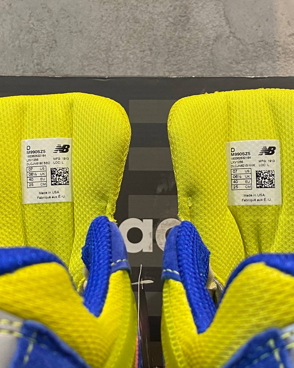 New Balance 990v5 Size? "Corner Store"