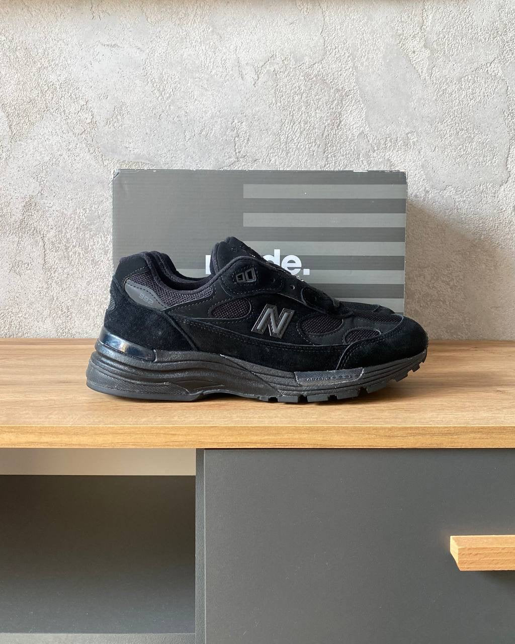 New Balance 992 "Triple Black"
