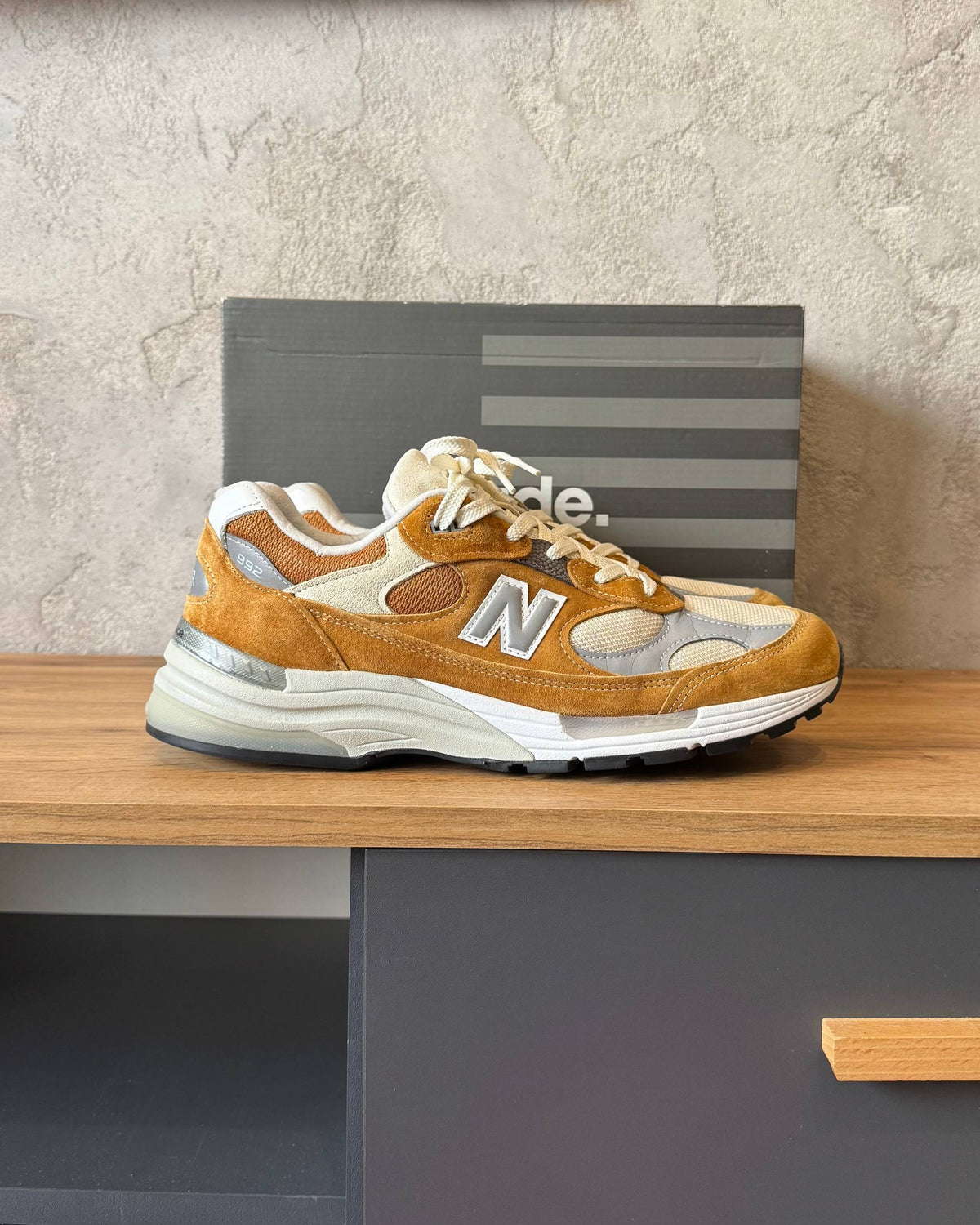 New Balance 992 Packer Shoes “Workwear Brown”