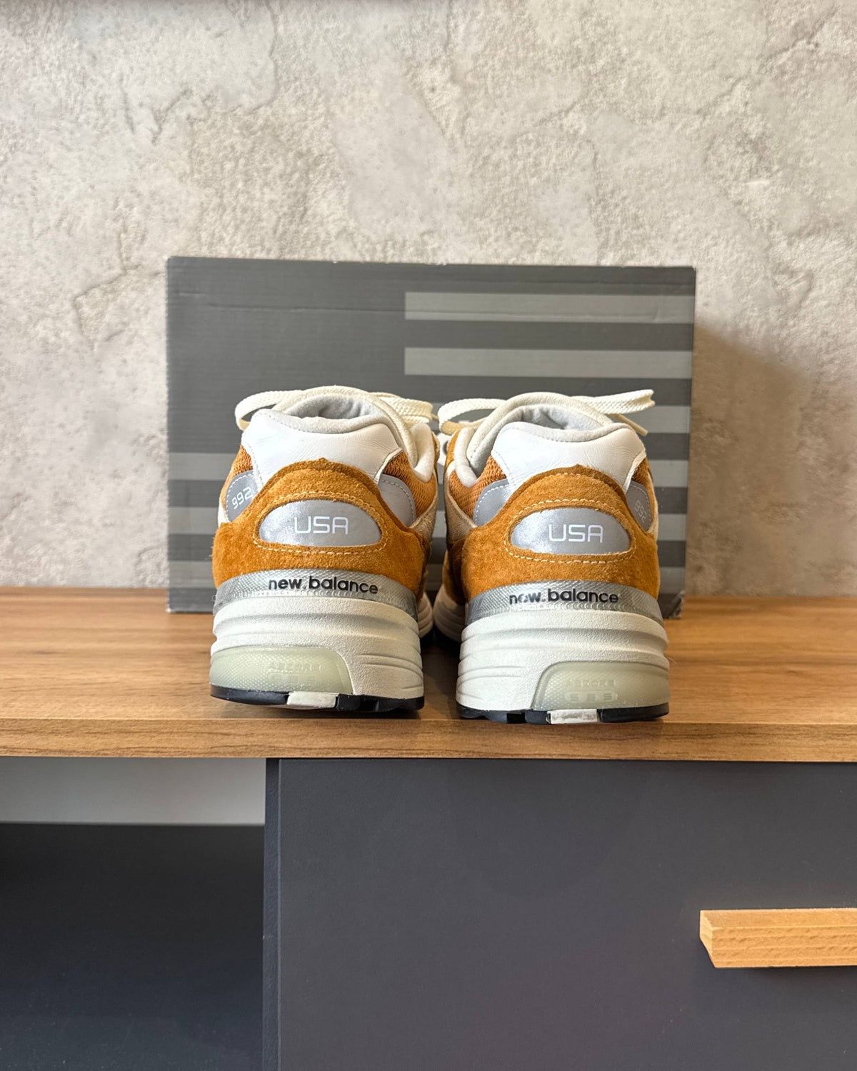 New Balance 992 Packer Shoes “Workwear Brown”
