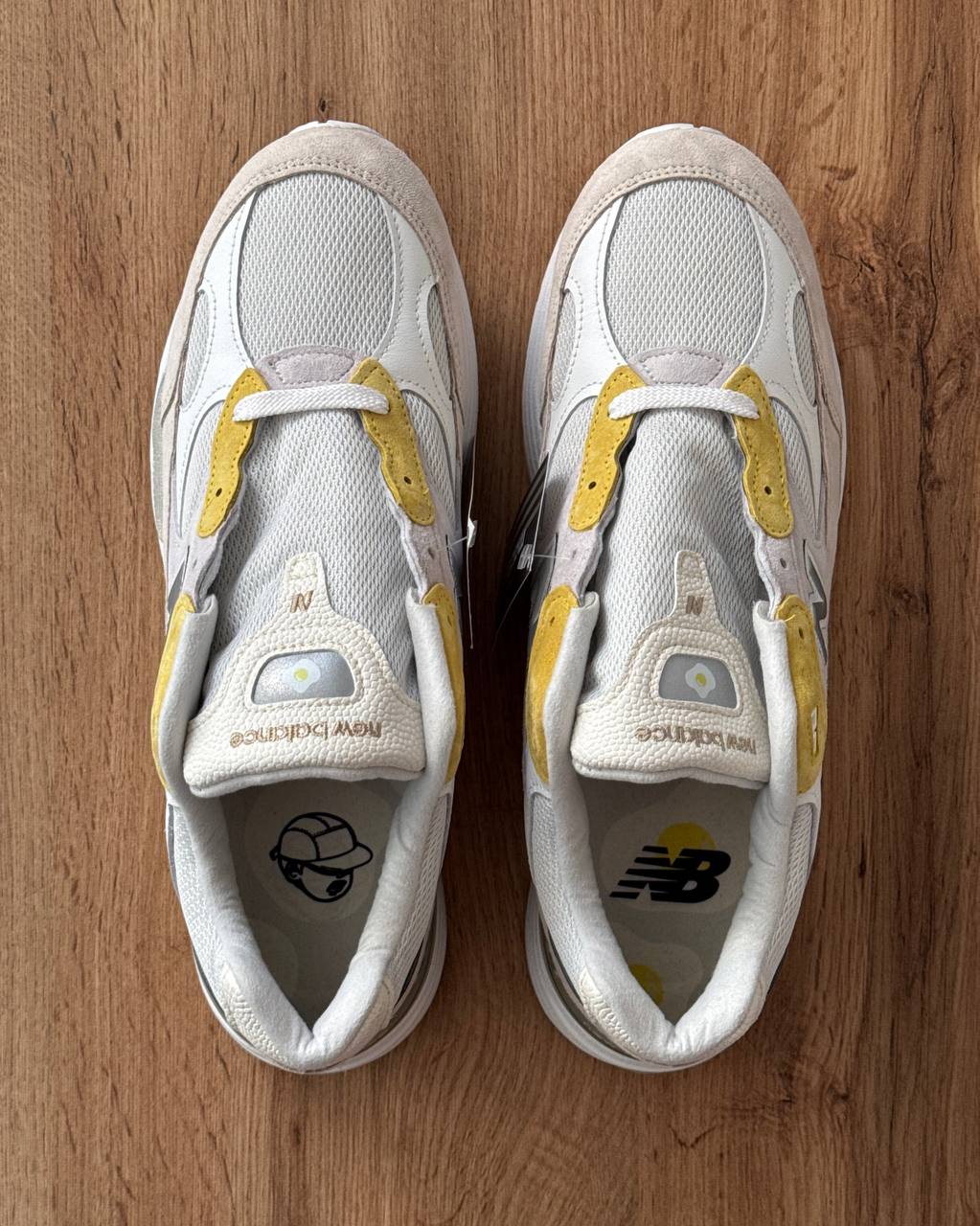 New Balance 992 Paperboy Paris "Fried Egg"