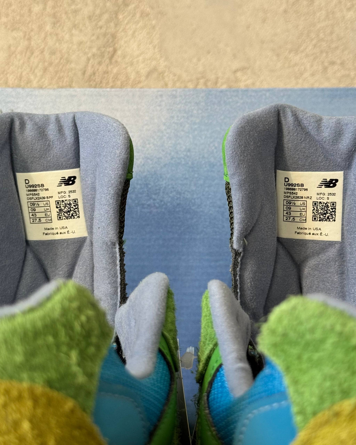 New Balance 992 Salehe Bembury "Calm Be The Crater"
